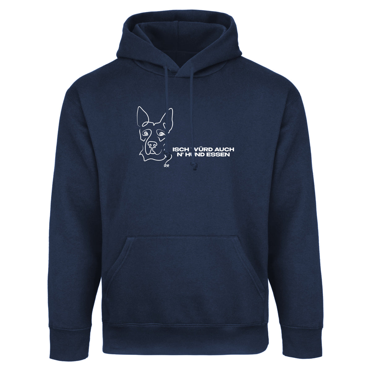 Hoodie | Isch würd auch n&#39; Hund essen