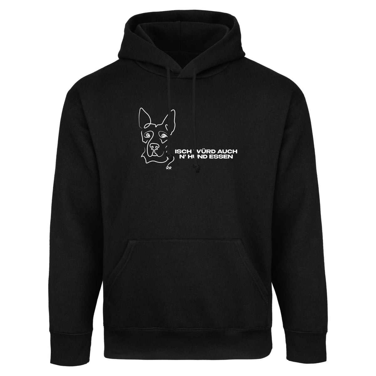 Hoodie | Isch würd auch n&#39; Hund essen
