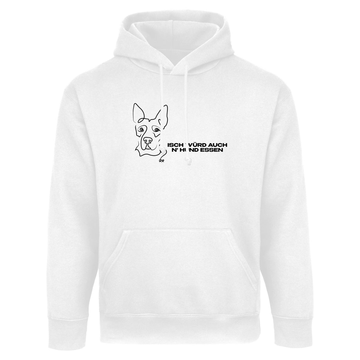 Hoodie | Isch würd auch n&#39; Hund essen