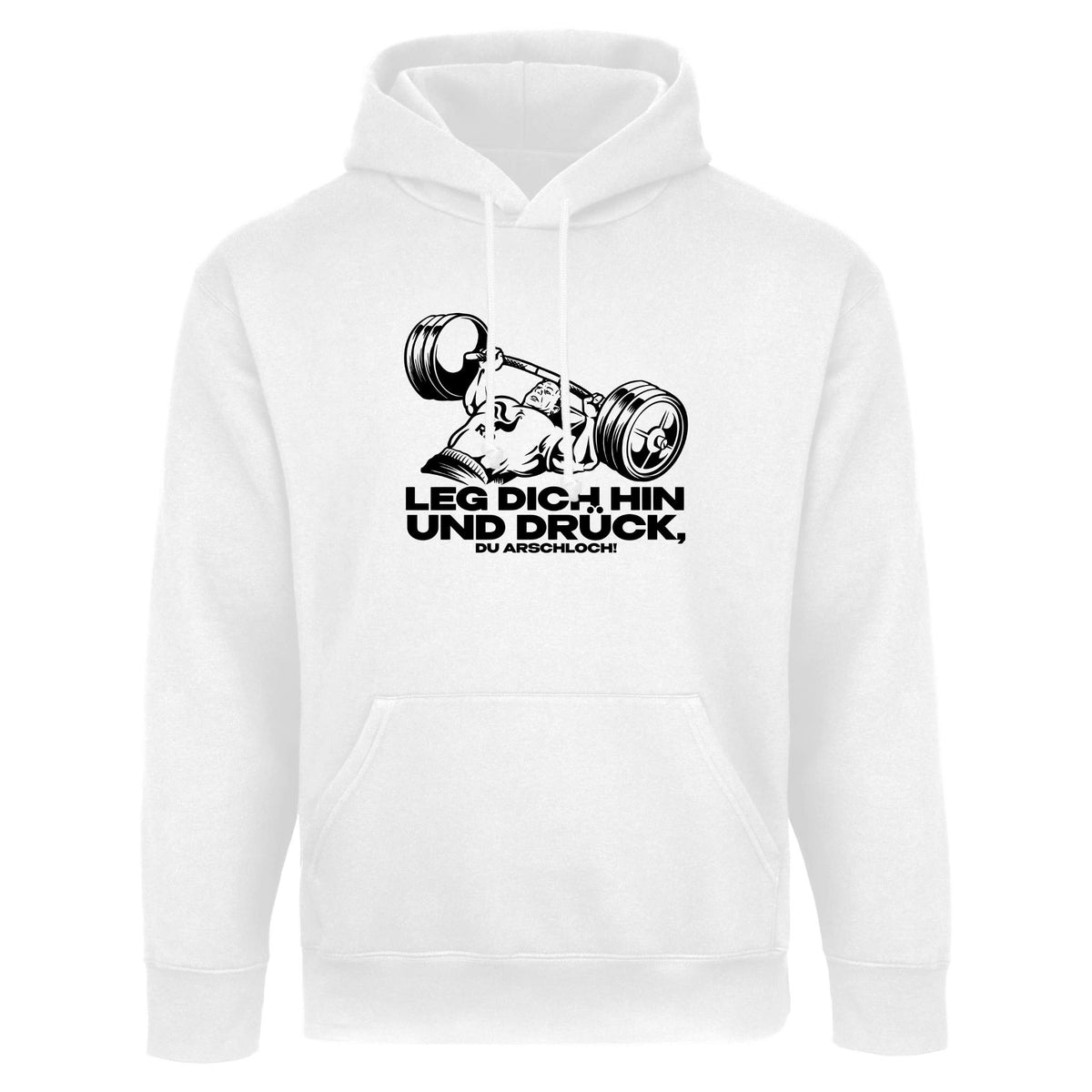 Hoodie | Leg dich hin und drück