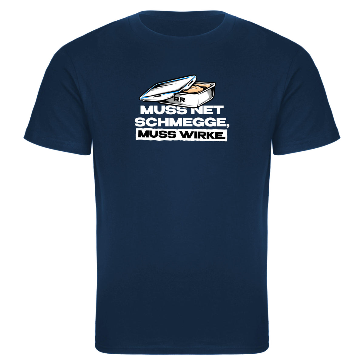 T-Shirt slim fit | Muss net schmegge, muss wirke 2.0