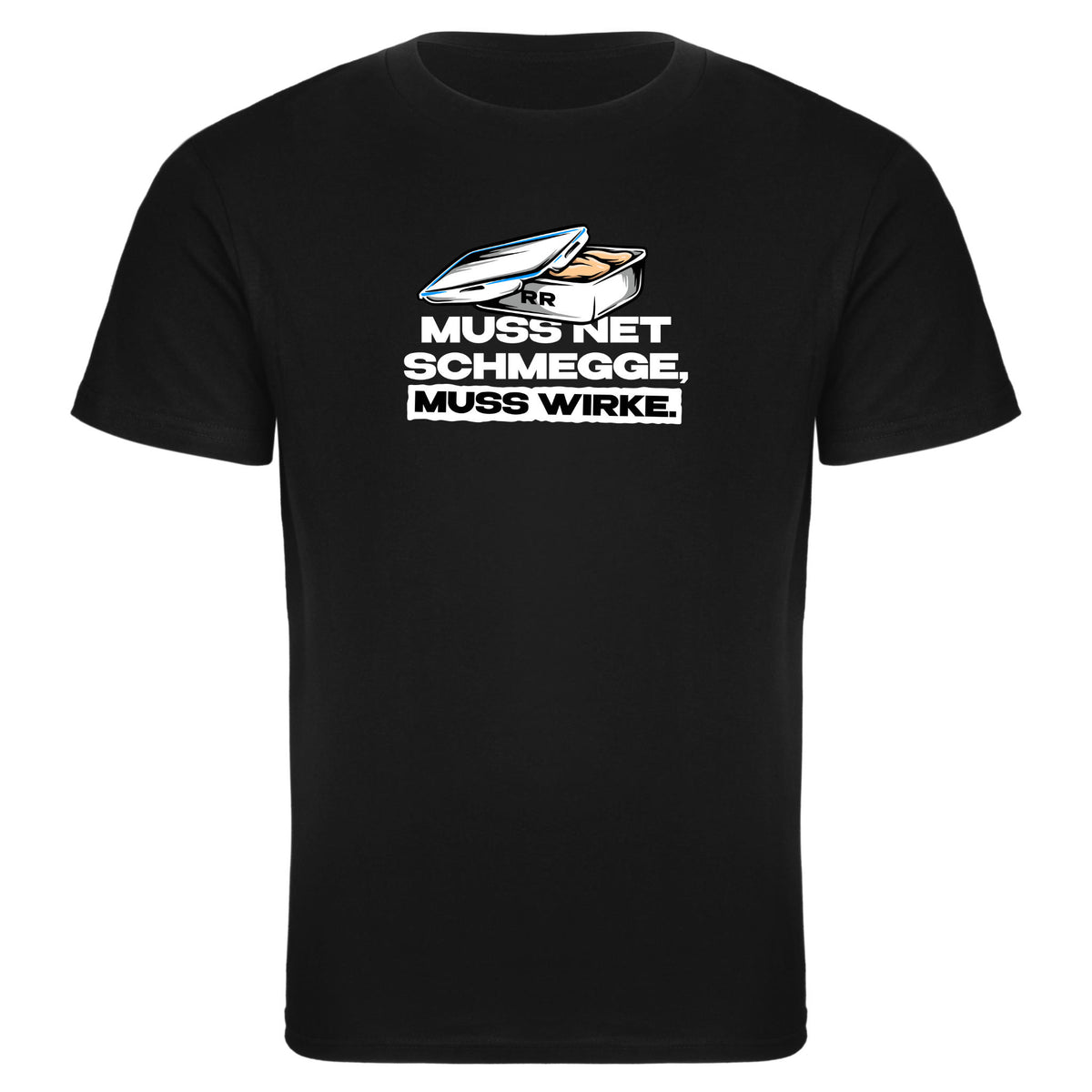 T-Shirt slim fit | Muss net schmegge, muss wirke 2.0