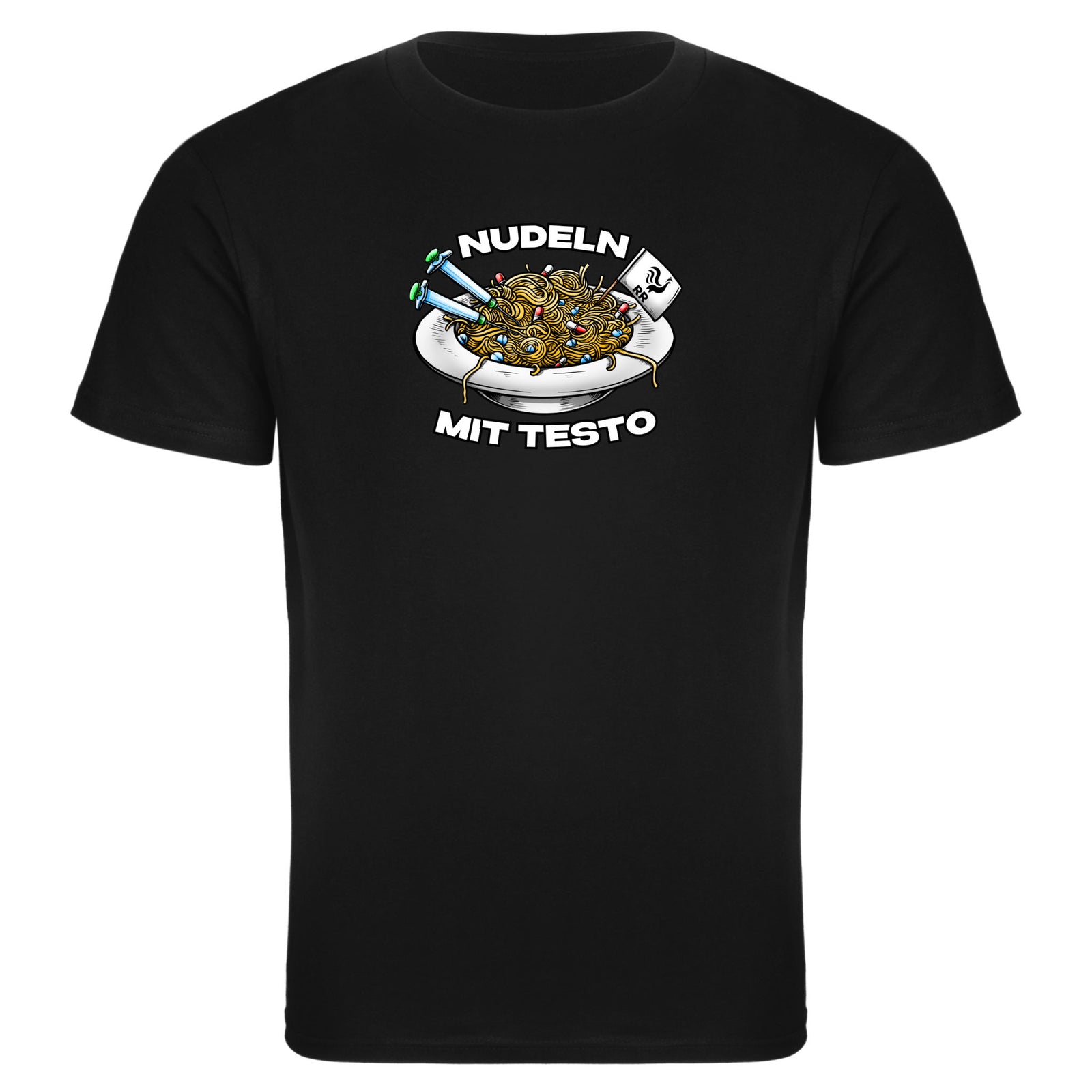T-Shirt slim fit | Nudeln mit Testo