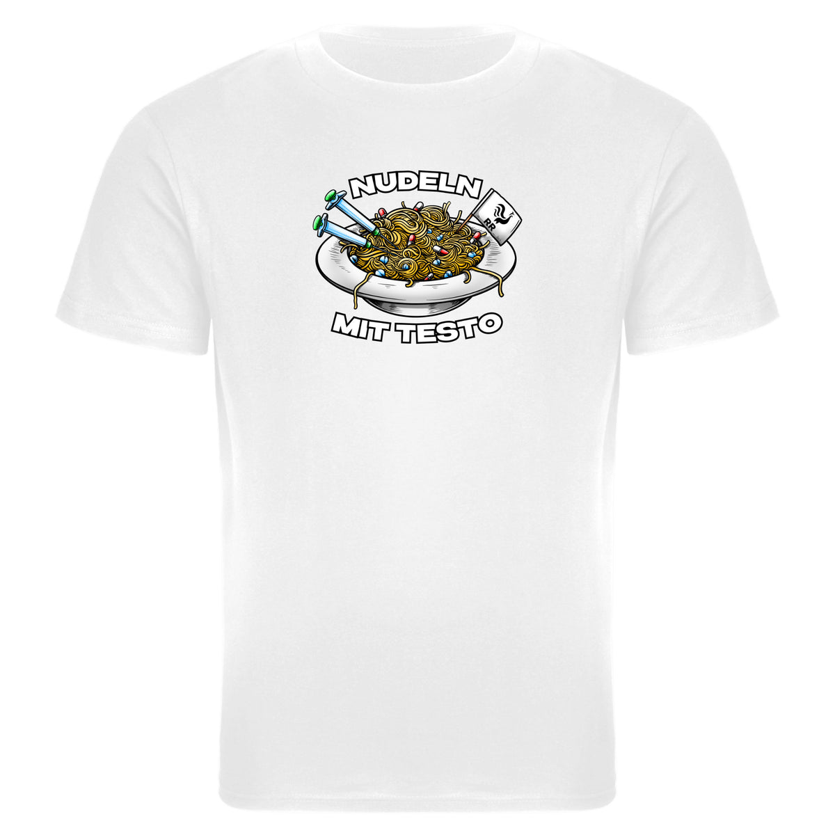 T-Shirt slim fit | Nudeln mit Testo