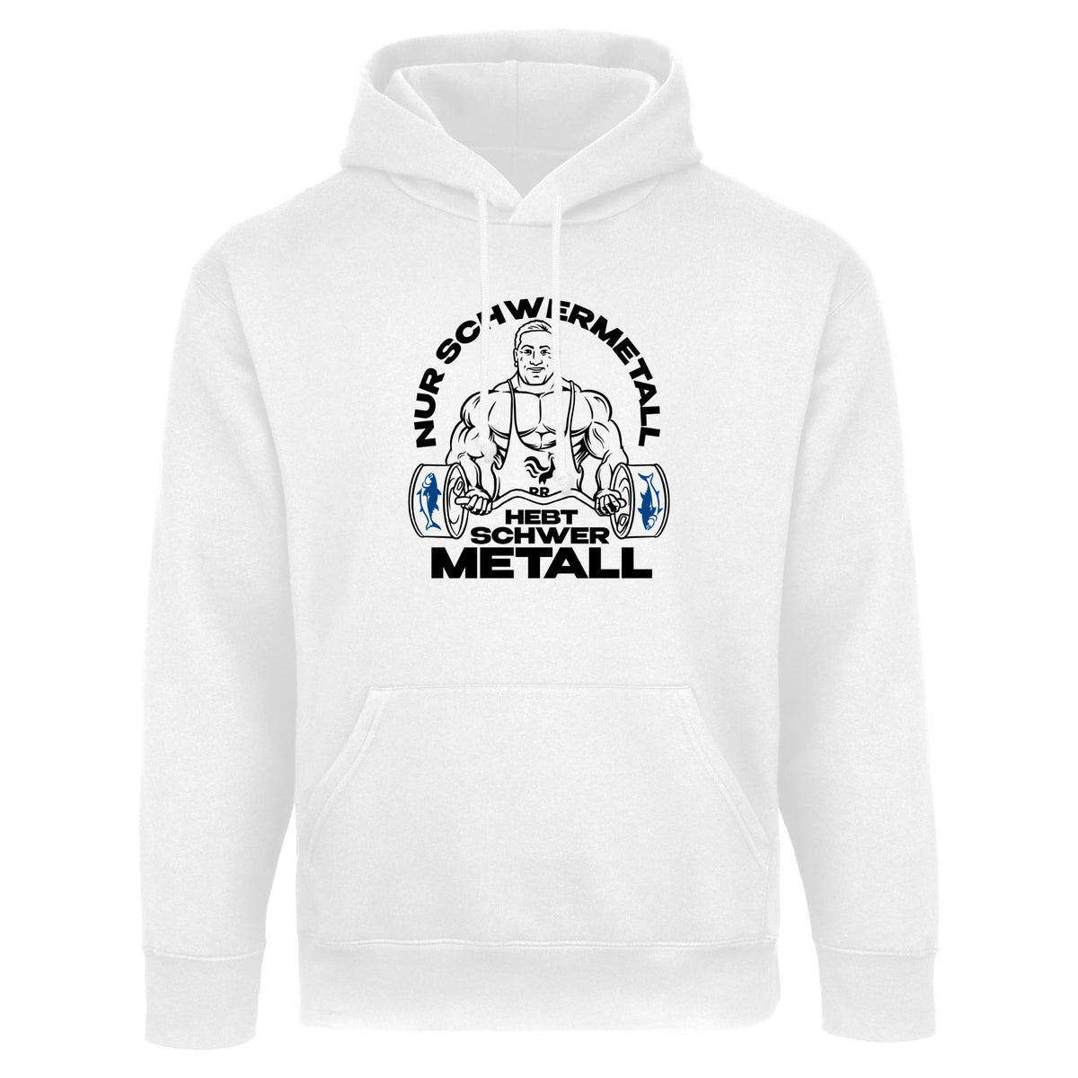Hoodie | Nur Schwermetall hebt schwer Metall