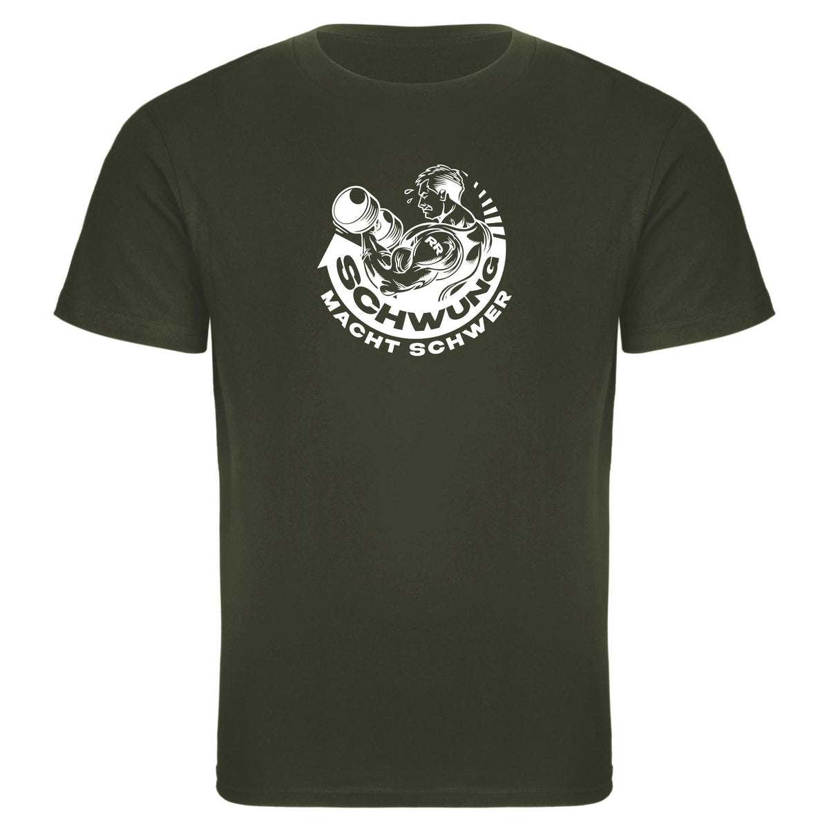 T-Shirt slim fit | Schwung macht schwer 2.0