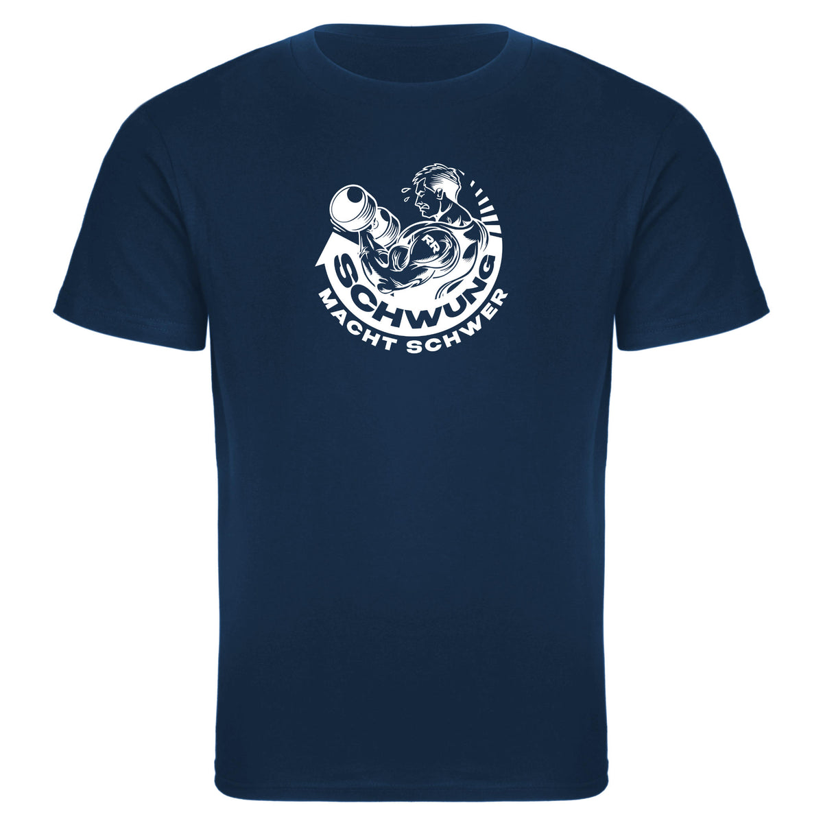 T-Shirt slim fit | Schwung macht schwer 2.0