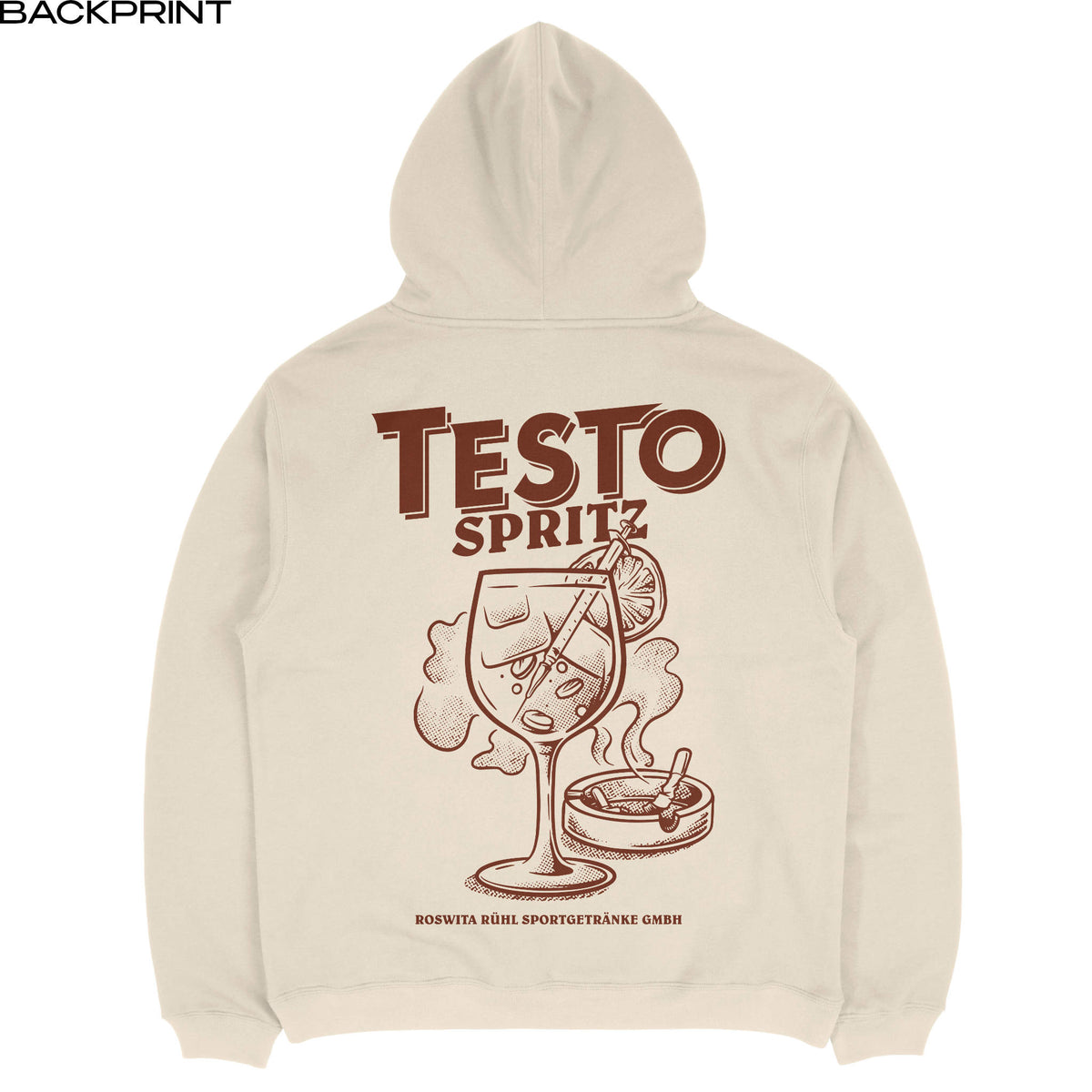 Hoodie OVRRSZD | Testo Spritz
