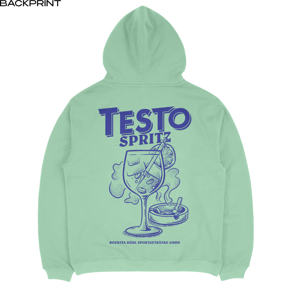 Hoodie OVRRSZD | Testo Spritz
