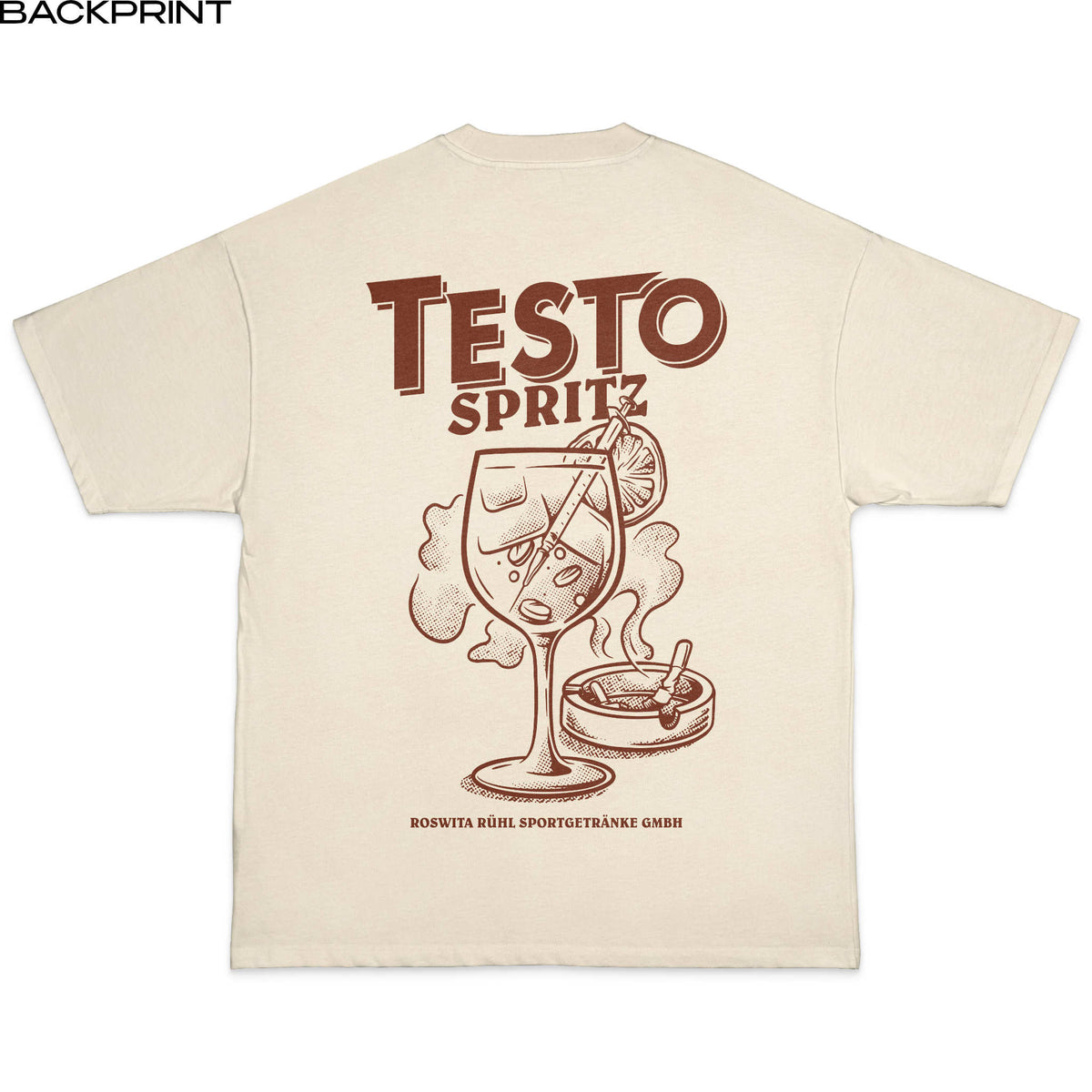 T-Shirt OVRRSZD | Testo Spritz