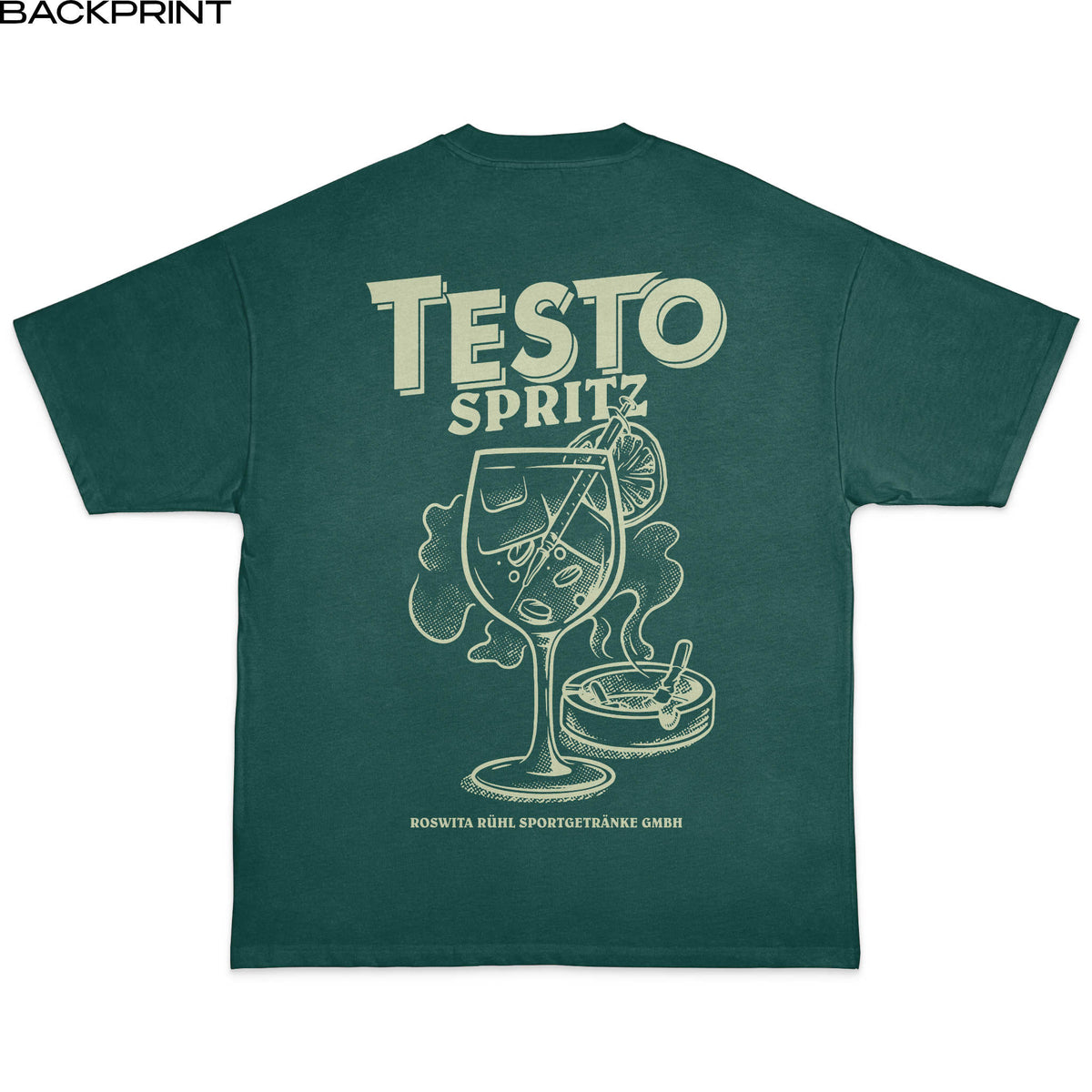 T-Shirt OVRRSZD | Testo Spritz