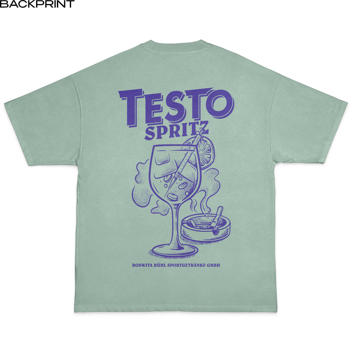 T-Shirt OVRRSZD | Testo Spritz