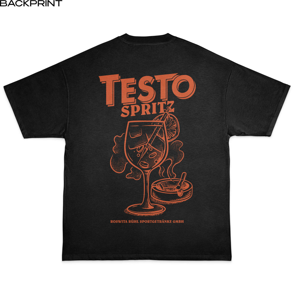 T-Shirt OVRRSZD | Testo Spritz