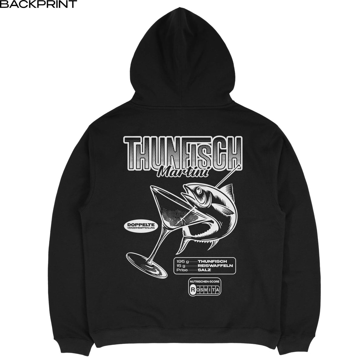 Hoodie OVRRSZD | Thunfisch Martini