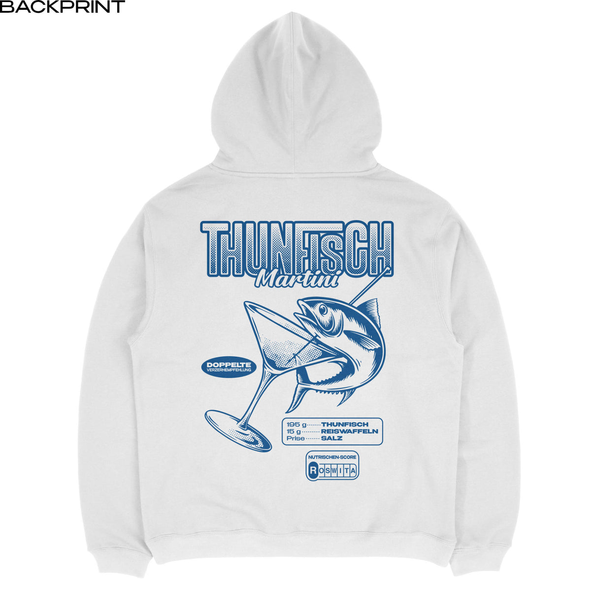 Hoodie OVRRSZD | Thunfisch Martini