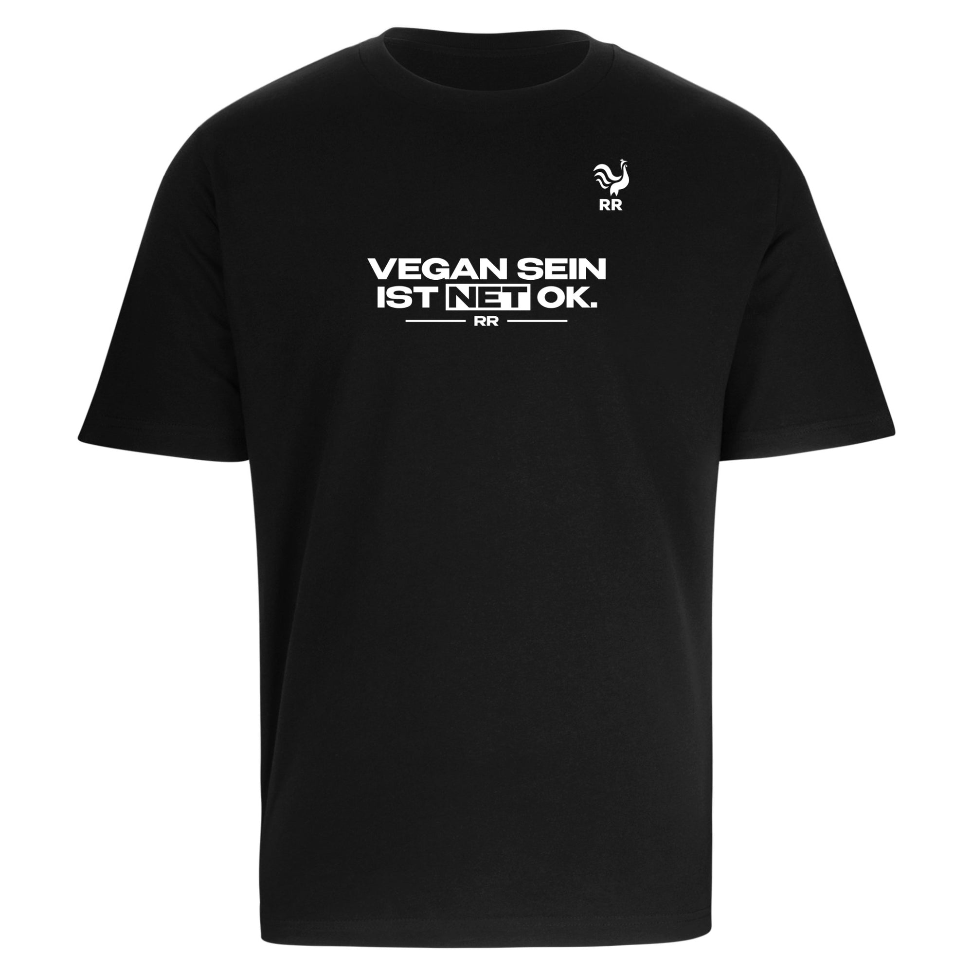 T-Shirt relaxed fit | Vegan sein ist net ok