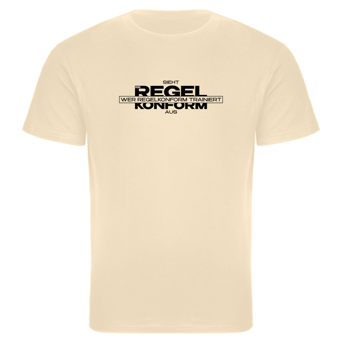 T-Shirt slim fit | Wer regelkonform trainiert sieht regelkonform aus