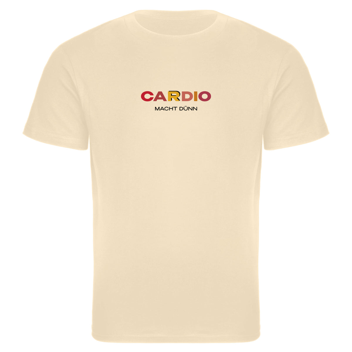 T-shirt slim fit | Cardio macht dünn